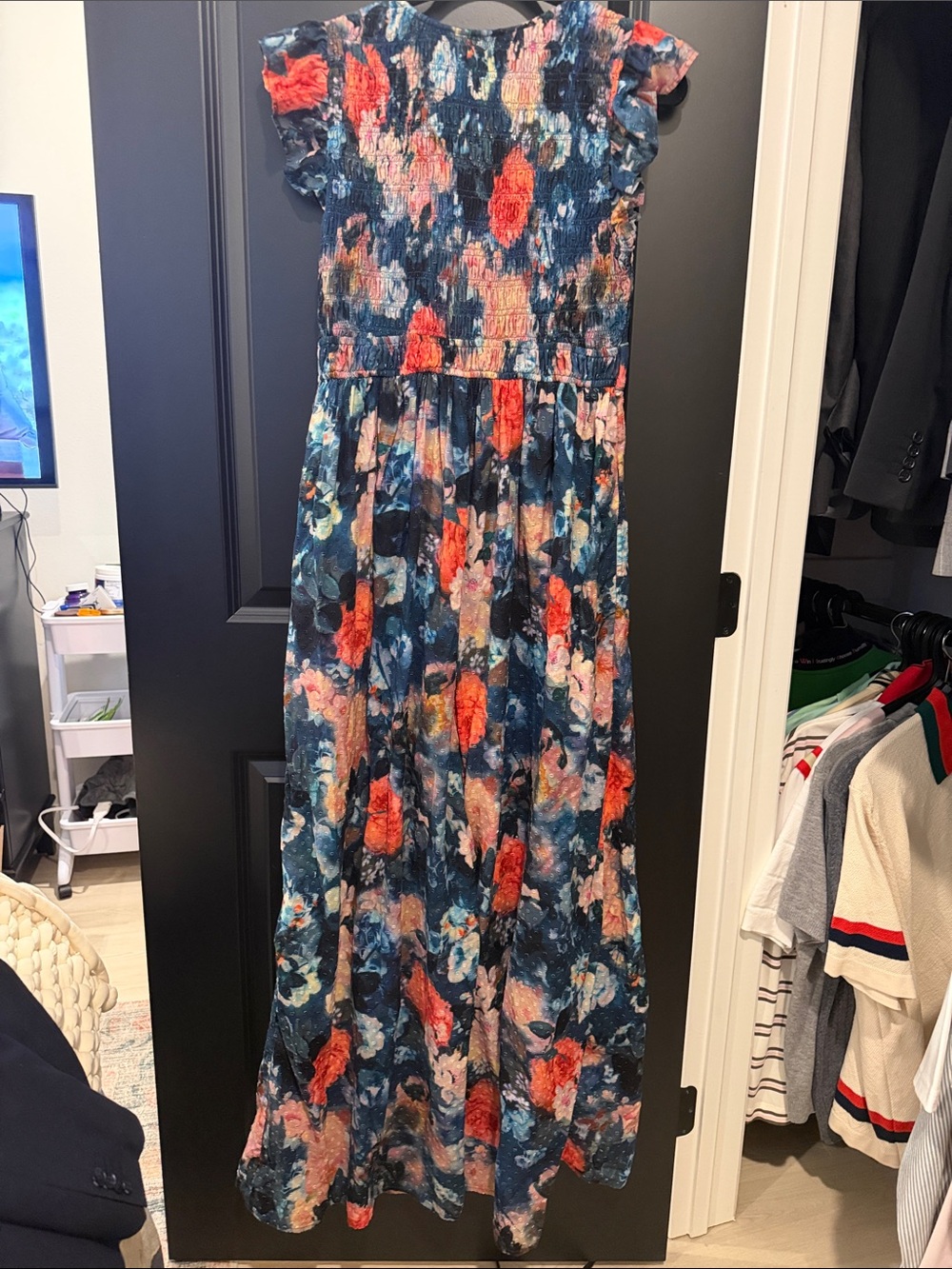 Floral Maxi jumpsuit Anthropologie - Picture 3 of 3